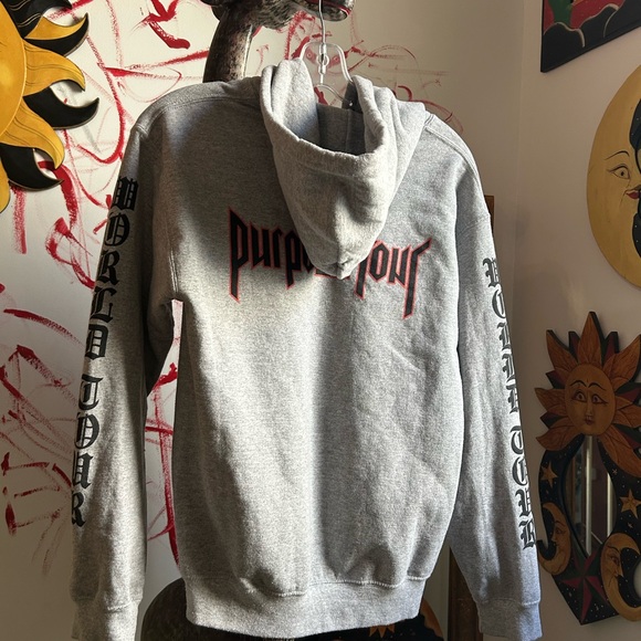 Justin Bieber Purpose 2015 Album 2016 Tour Hoodie Sweatshirt Size S - Picture 11 of 16
